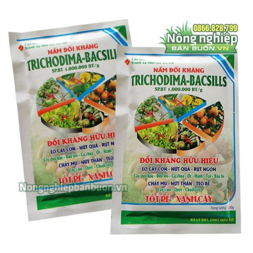 Nấm đối kháng Trichodima-bacsills 100g - T33