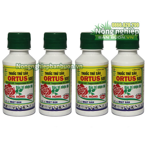 Thuốc trừ nhện đỏ cho hoa hồng Ortus 5SC 100ml - T63