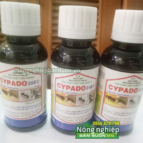Thuốc diệt muỗi của bộ y tế CYPADO 25EC - T78
