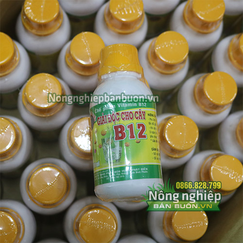 Vitamin B12 giải độc cho cây - T134