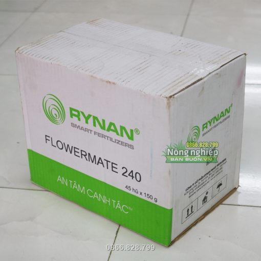 Phân bón thông minh Rynan Flowermate 240 cho Hoa - T70
