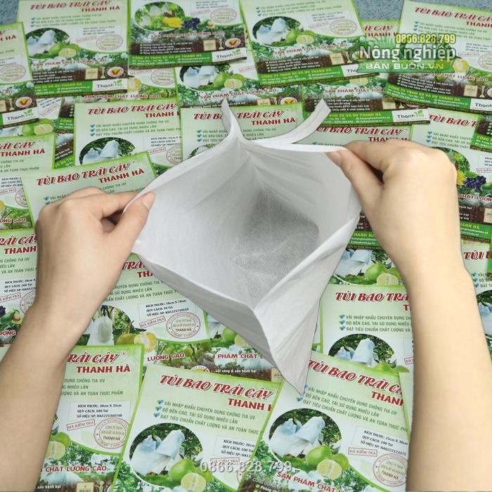 Túi có kích thước lớn phù hợp bưởi, thanh long, dưa lưới Túi có kích thước lớn phù hợp bưởi, thanh long, dưa lưới