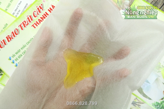 Túi có độ chống nước cao, không gây ứ đọng nước bên trong túi Túi có độ chống nước cao, không gây ứ đọng nước bên trong túi