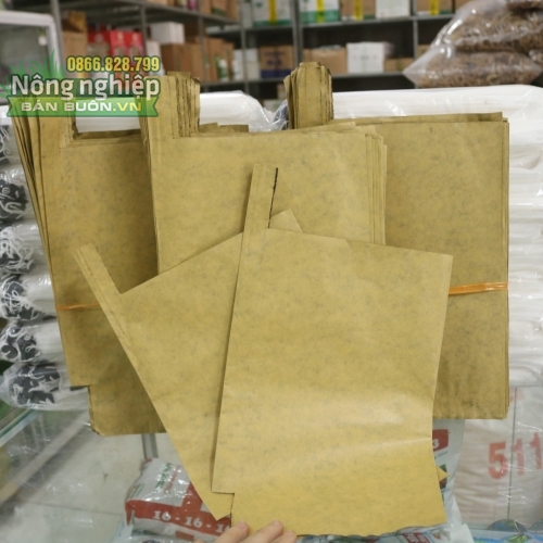 Túi bao trái cây Thanh Hà bằng giấy 2 lớp cỡ 20x30cm