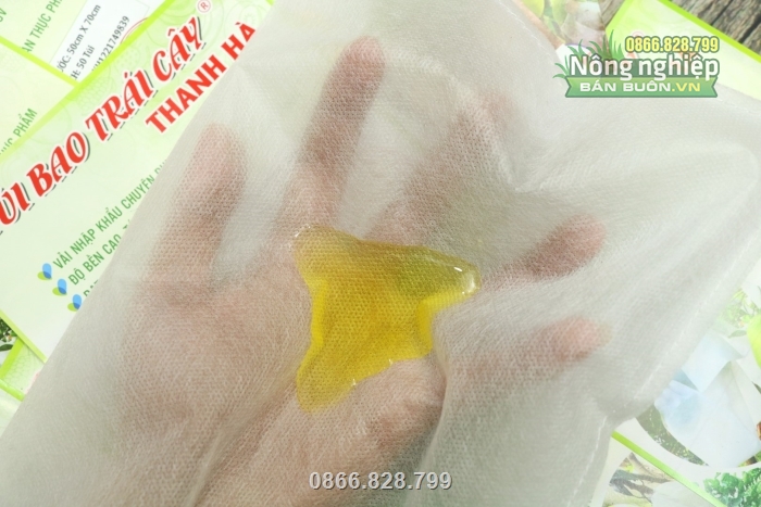 Túi có khả năng chống nước cao, không gây ứ đọng nước trong túi Túi có khả năng chống nước cao, không gây ứ đọng nước trong túi