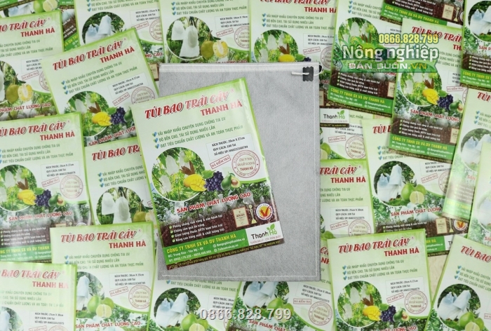 Túi bọc trái cây chất liệu vải không dệt có chất chống tia UV cao Túi bọc trái cây chất liệu vải không dệt có chất chống tia UV cao